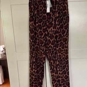Leopard Print Women's Pants
